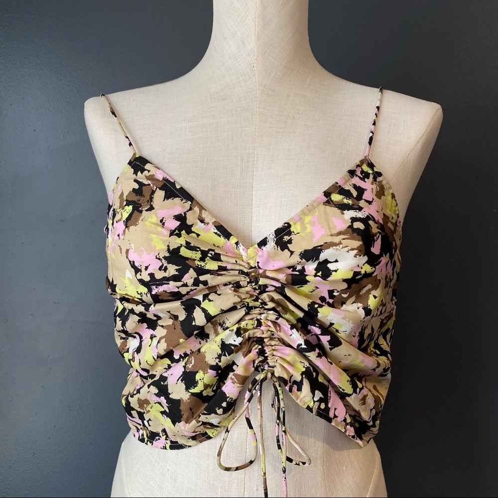 CLOSET CLOSING Very Moda Cinched Front Sexy Tank